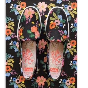Keds/Rifle Paper Co. Triple Decker Floral Sneakers